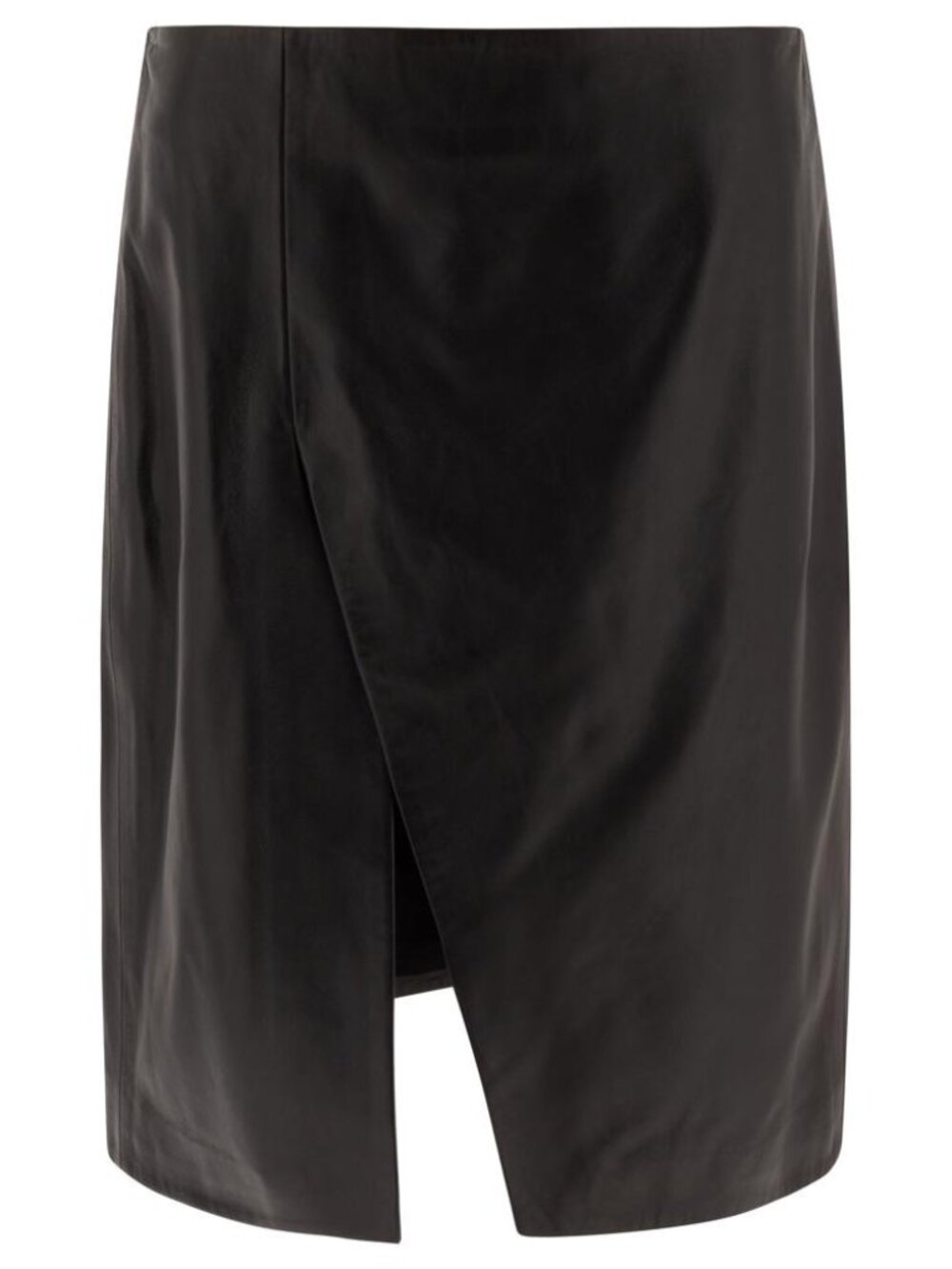 Loulou Studio Leather Midi Skirt Tag Size 38 Women